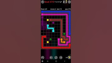 How To Solve Flow Free 11x14 Mega Mania Pack Level 419 Board Walk Through Solution Walkthrough