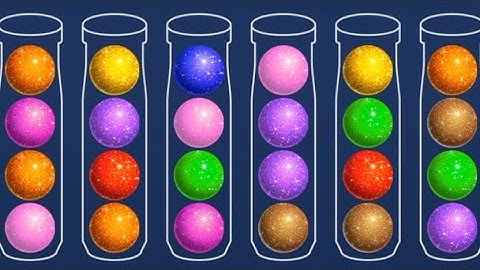 CoIor BaII Sort-PuzzIe Game(1017-1033)