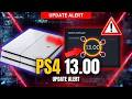 PS4 13.00 UPDATE ALERT 🚨 Critical Changes Jailbreak Users MUST Know!