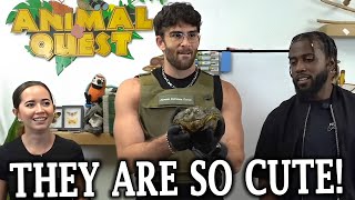 Trying Animal Feed At Alveus With Maya Higa - YouTube
