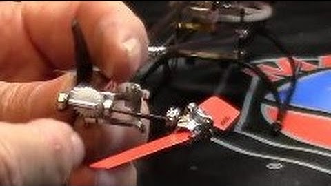 130 X Microheli V2 tail gears change