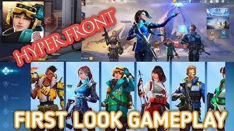 Hyper Front Mobile/ELIXIR Gameplay