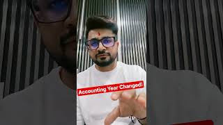 Accounting Year Changed 😰 New Income Tax Act 2025 #incometaxact2025 #incometax