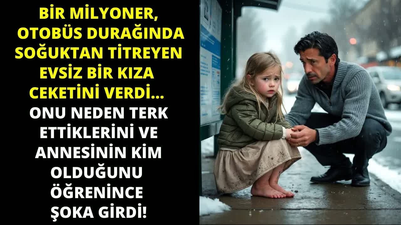 MİLYONER ÜŞÜYEN DİLENCİYE CEKETİNİ VERDİ, AMA ANNESİNİN KİM OLDUĞUNU BİLMİYORDU...