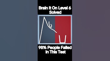 Brain It On Level 6 Solved | #shorts #short #viral #braintest #ytshorts #youtubeshorts