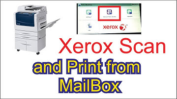 Xerox 5800 Scan and Print From MailBox Urdu/Hindi