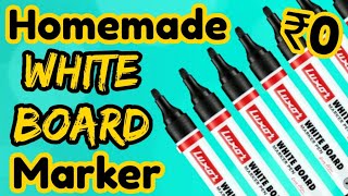 Diy Whiteboard Marker - How to make whiteboard marker at home/Homemade diy whiteboard marker/Diy pen