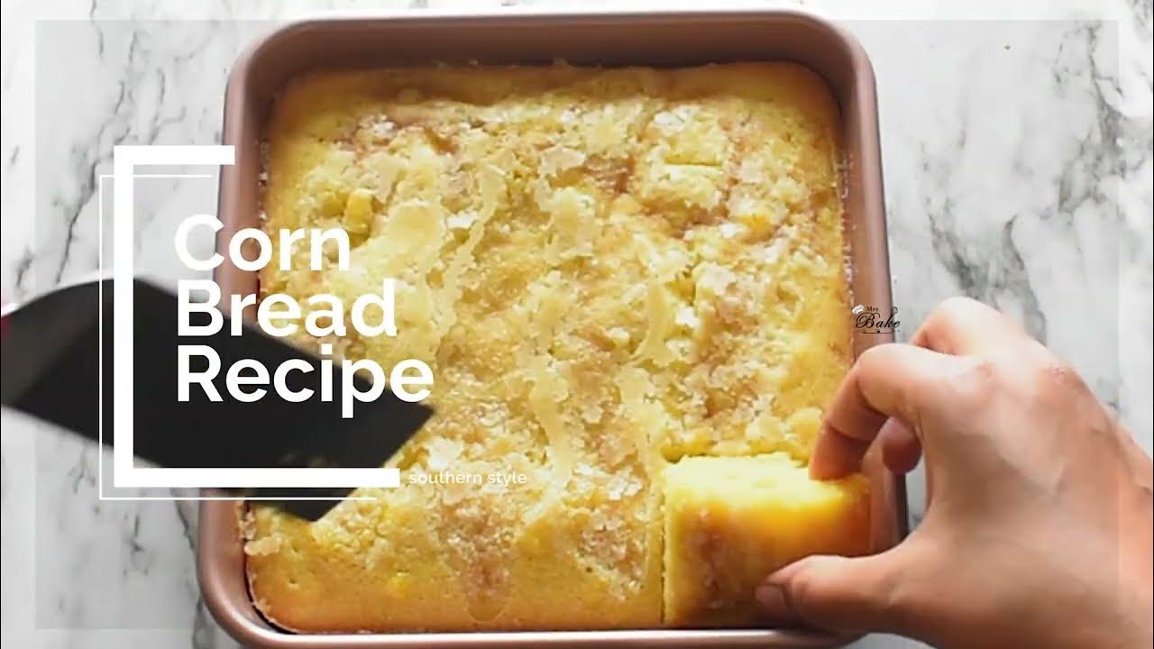 Moist Cornbread Recipe ! YouTube