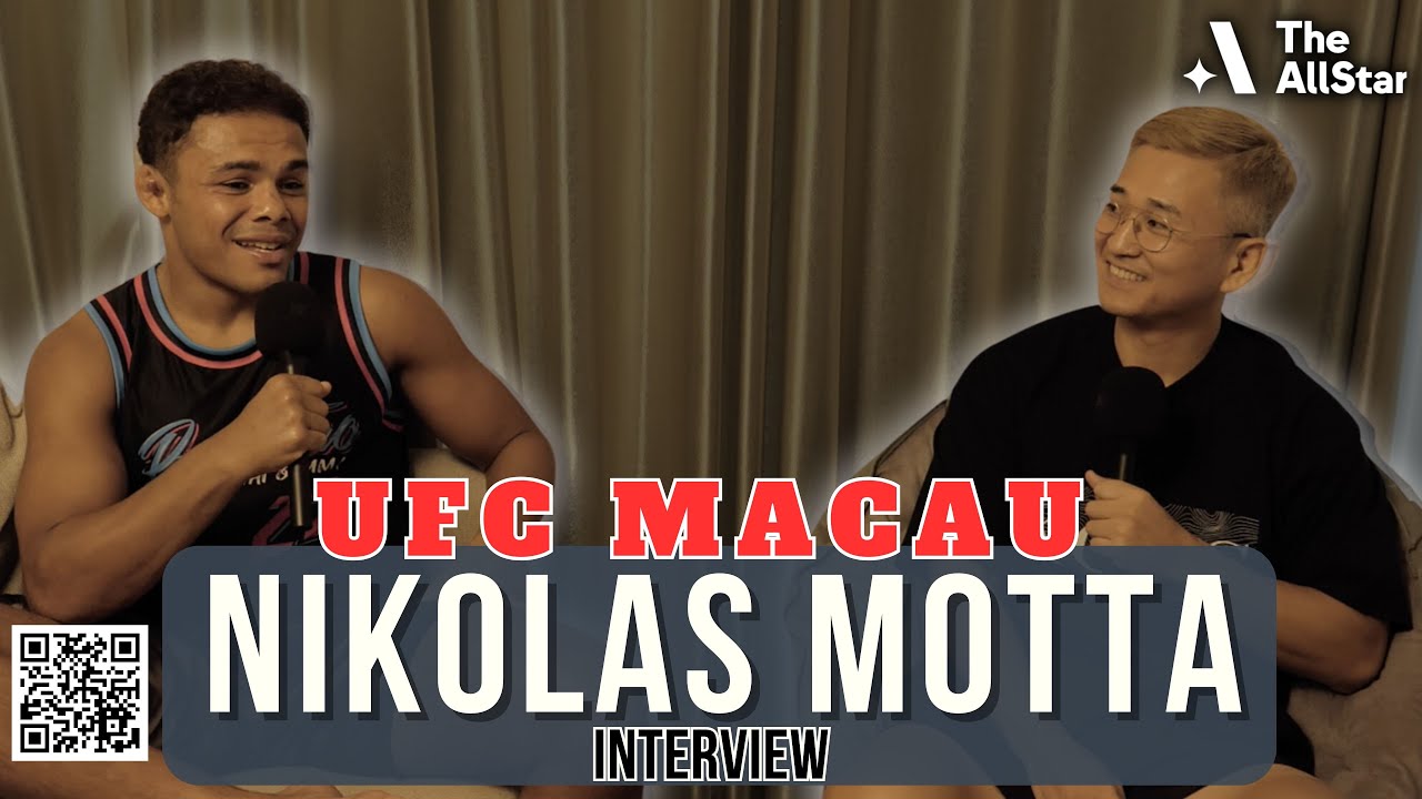 Nikolas Motta on Maheshate fight at UFC Macau, training camp at Bangtao, sparring Zabit & Stoicism
