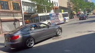 NJ Transit Bus Bound NABI 416 15 Route 24B Bus in Downtown Elizabeth