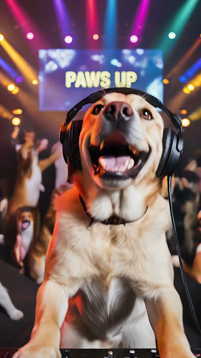 DJ Doggy on the Beat 🐶 | Epic Dog Dance Party!