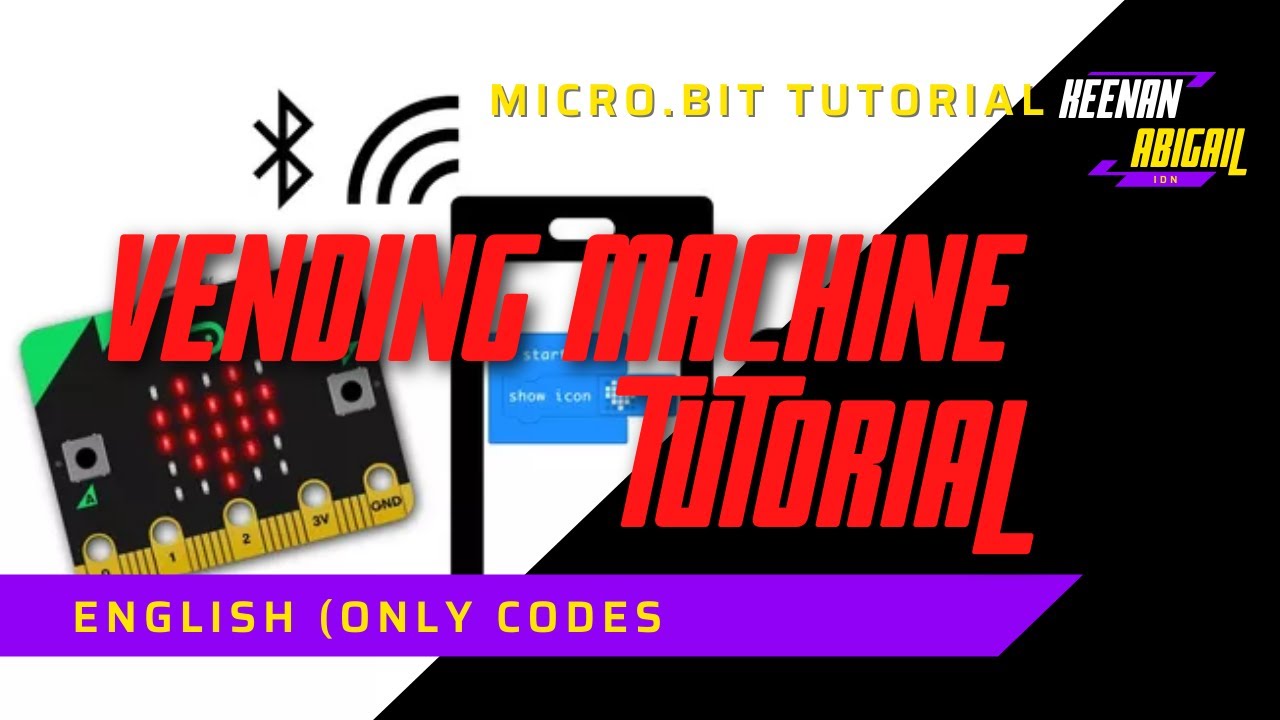 Vending Machine Encoding Vending Machine Coding Tutorial (English Project) - YouTube