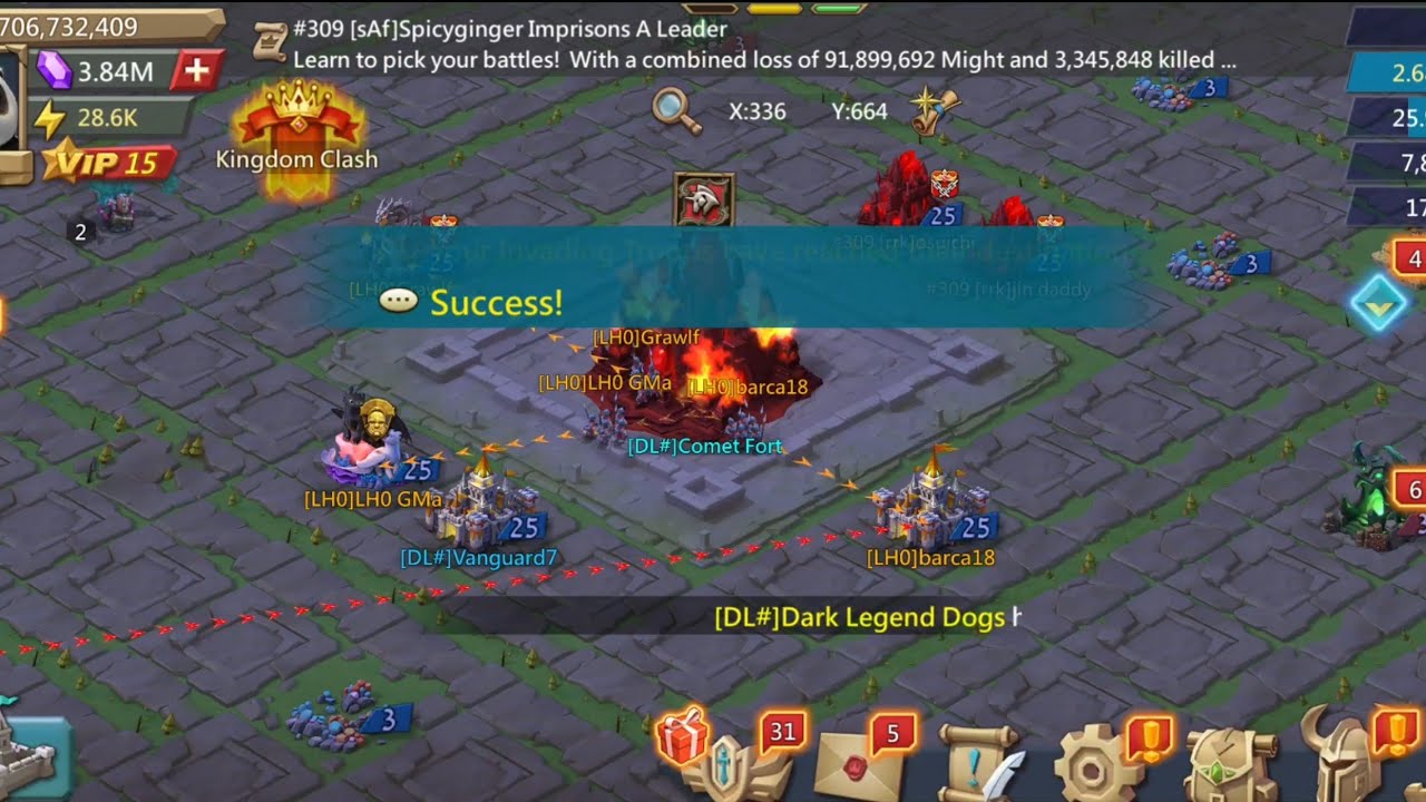 4 Way KvK Solos Only! Ft. Grawlf| Lords Mobile