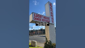 Push Cart Dim Sum in Kent, WA at Lucky House! #shorts