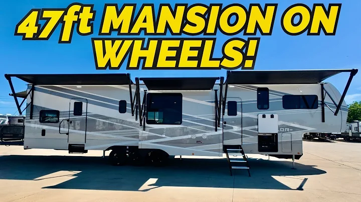 47FT MASSIVE MANSION ON WHEELS! 2026 Alliance Valor 44v14 fifth wheel toy hauler