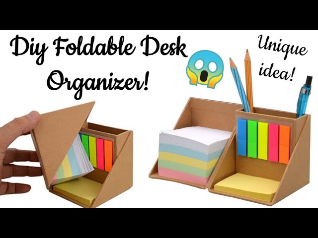 Diy Foldable Desk Organizer How To Make At Home Office Idea You - Desk Organizer Diy Cardboard Diy Foldable Desk Organizer How To Make At Home Office Idea You - Desk Organizer Diy Cardboard