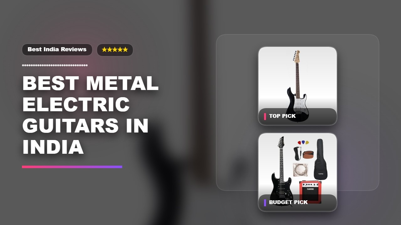 Best Metal Electric Guitars in India | Metal - YouTube