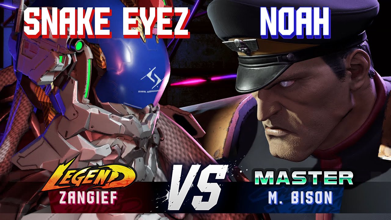 SF6 ▰ SNAKE EYEZ (Zangief) vs NOAHTHEPRODIGY (M.Bison) ▰ High Level Gameplay
