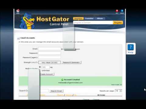 How to setup email on Hostgator cPanel - Phoenix Web Design | www.phxsites.com