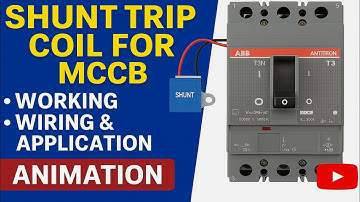Emergency Trip System Using Shunt Coil in MCCB | Animation Video