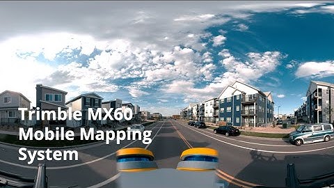 Trimble MX60 | Mobile Mapping System