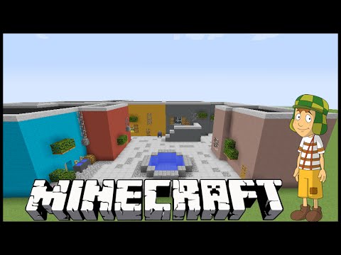 Chaves constrói uma simples casa no Minecraft: dc nl. Kiko: NAGASE