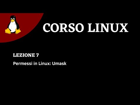 Linux Course EN - Lesson 7 - Linux Permissions: Umask