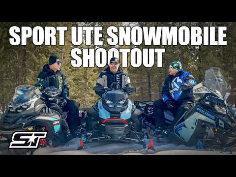 2026 Sport Ute Snowmobile SHOOTOUT! Lynx vs Ski-Doo vs Polaris