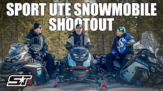 2026 Sport Ute Snowmobile SHOOTOUT! Lynx vs Ski-Doo vs Polaris