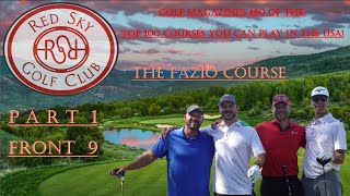 The Fazio Course at Red Sky Golf Club, Wolcott, CO Part 1 (Front 9) 04 Sep 2022