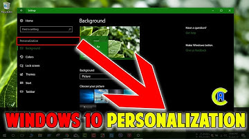 Windows 10 Personalization Settings Bangla 2018 | App Care BD