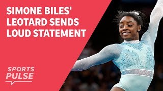 Simone Biles Leotard Sends Loud Statement Simone Biles Leotard Sends Loud Statement