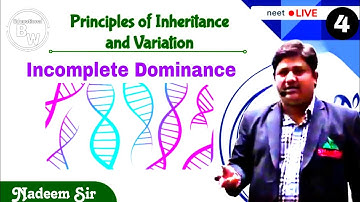 Principle Of Inheritance And Variation L4 NADEEM SIR @Bw_Biology