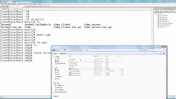 基于UDP的获取时间的客户服务器例子 嵌入式Linux网络编程基础 麦子学院
