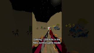Getting 1000 kills in the new zombie defense game mode! #animalblocks #oculus #shorts #vr