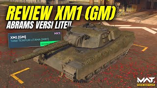 ABRAMS LITE VERSION REVIEW‼️XM1 (GM) BEST TIER 2 TANK CANDIDATE | MWT : TANK BATTLES screenshot 1