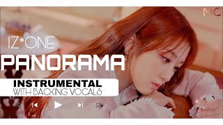 IZ*ONE - Panorama (Official Instrumental with backing vocals)