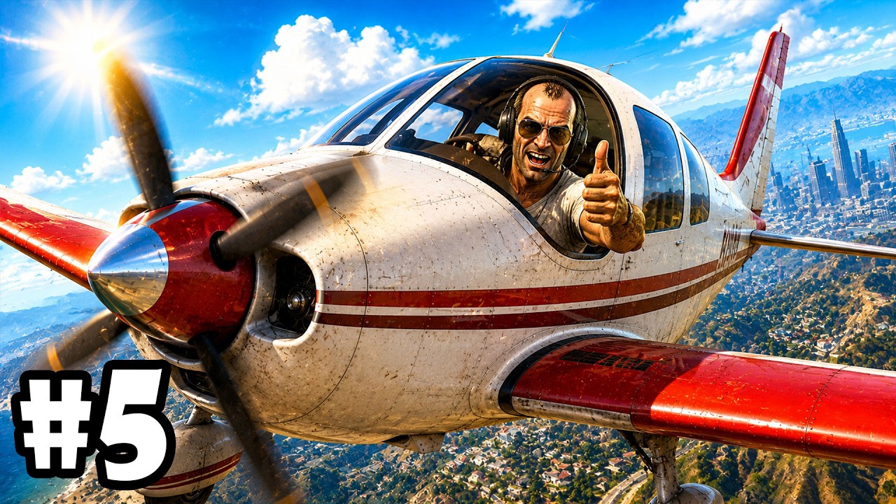 Becoming an Expert PILOT in GTA 5 Story Mode!