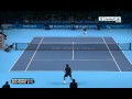 Del Potro vs Davydenko London - England 2009 ATP World Tour Finals Part I