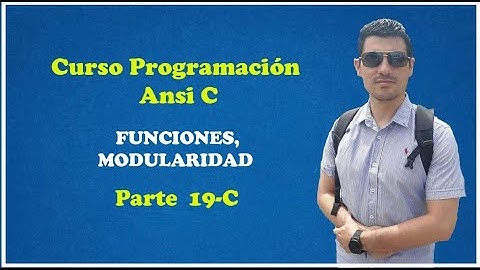 Curso Completo de ANSI C: Funciones y Modularidad - Parte 19-3
