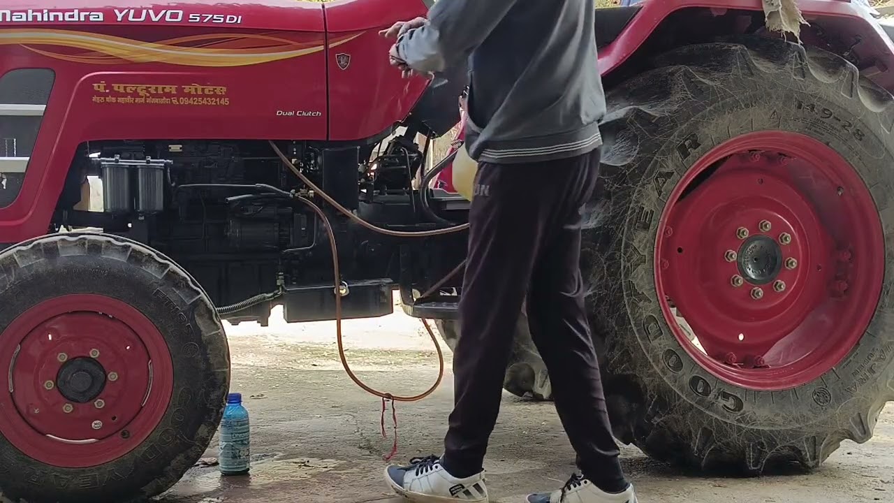 बिना काम कितना डीज़ल जलेगा? Mahindra 575 DI Mileage Test#bharatgarage #mahindra 