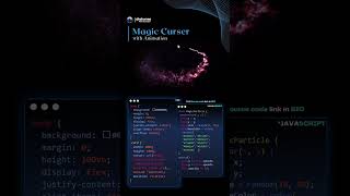 Magic Cursor animation html code free download #viral #viralshort #css #animation #webdesign