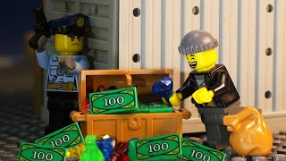 Лего как полиция охотится за преступником Держи вора LEGO МУЛЬТИКИ про Полицию