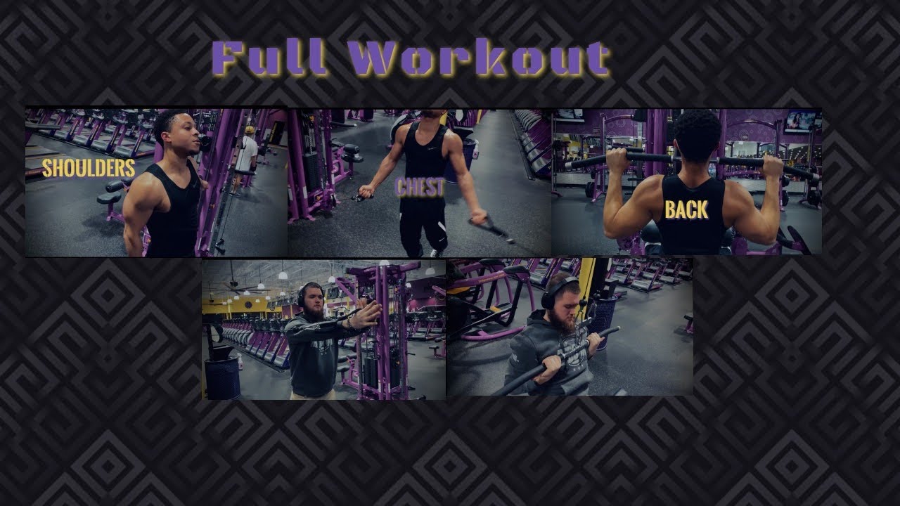 Try this ultimate Chest, Shoulders, and Back workout fitness