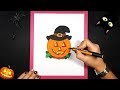 COLORINDO DESENHOS HALLOWEEN! ★ Pintando ABOBORAS, BRUXINHAS e o FRANKENSTEIN! ★