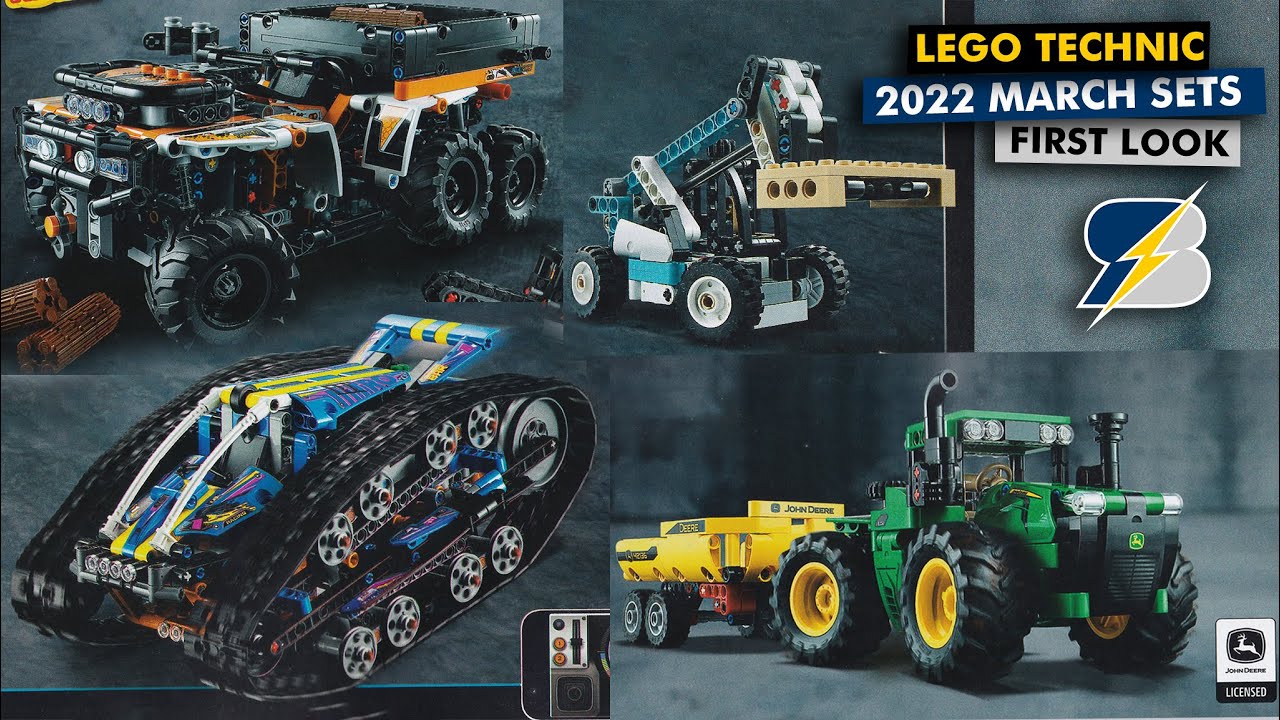 vergeven map waterstof LEGO Technic March 2022 sets first detailed look from the official  catalogue! - YouTube