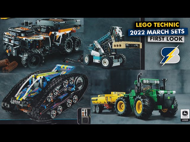 LEGO Technic March 2022 sets first look from official catalogue! -