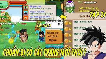 Ngọc Rồng Online - 80Ty hp Gốc 100 Ước 2 Bộ Nro 1 Sao Và Chuẩn Bị Cho Quá Trình Úp Ct Yardat Tập 21