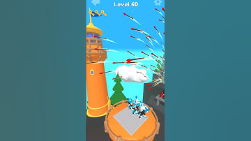 Merge Archers castle defense [ios,Android] LVL #60 #shorts #mergearchers