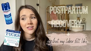 What Labor & Delivery Feels Like | Postpartum Care | Epidural Scare | Vlog #12